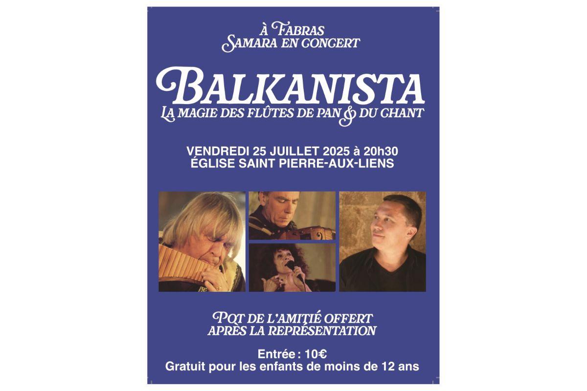 Affiche BALKANISTA