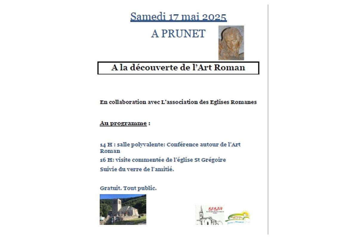 CONFERENCE DECOUVERTE DE L'ART ROMAN