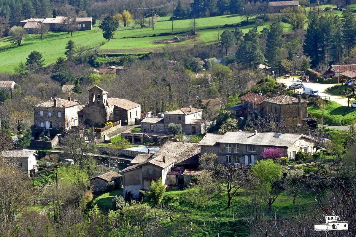 Le village de Saint Cirgues de Prades
